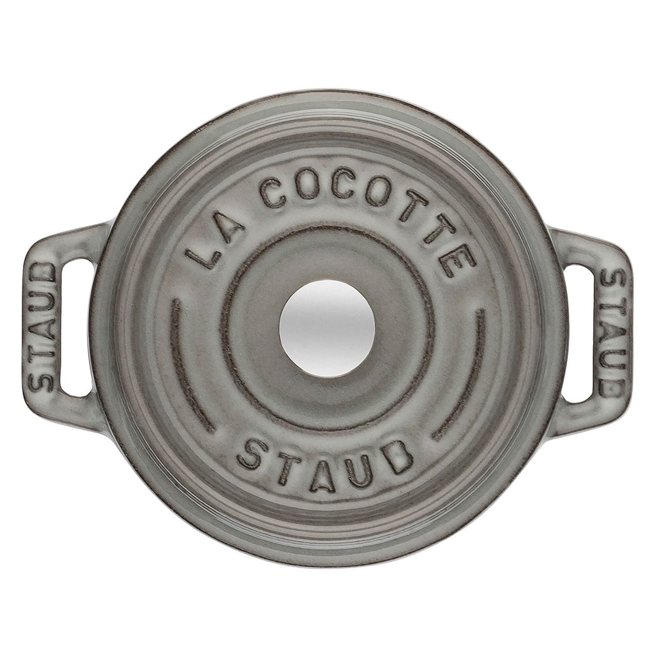 STAUB | LA COCOTTE - Cocotte - Ø 120mm - Gusseisen - Graphit-Grau