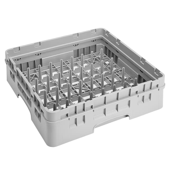 CAMBRO | CAMRACK® - Dornspülkorb 1/1 - 5x9 Fächer - mit 1 Extender - 500x500mm - Grau