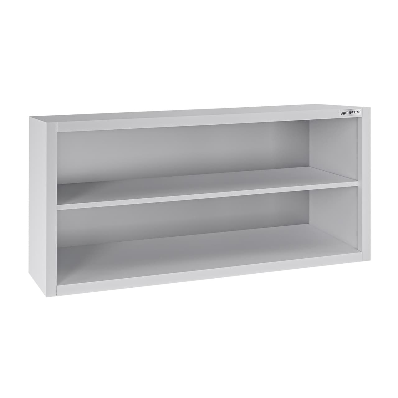 Edelstahl Wandhängeschrank ECO - 1200x400mm - ohne Schiebetür - 650mm hoch