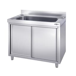 Topfspülschrank - 1200x600mm - mit 1 Becken