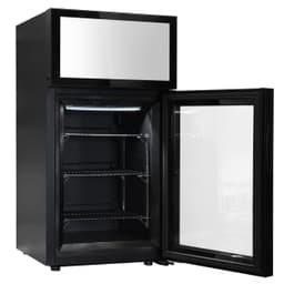 Minibar-Tiefkühlschrank - 460mm - mit 1 Glastür & Werbedisplay