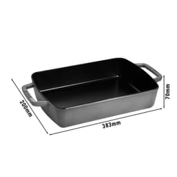 STAUB | SPECIALITIES - Ofenform - 300x200mm - Gusseisen - Graphit-Grau