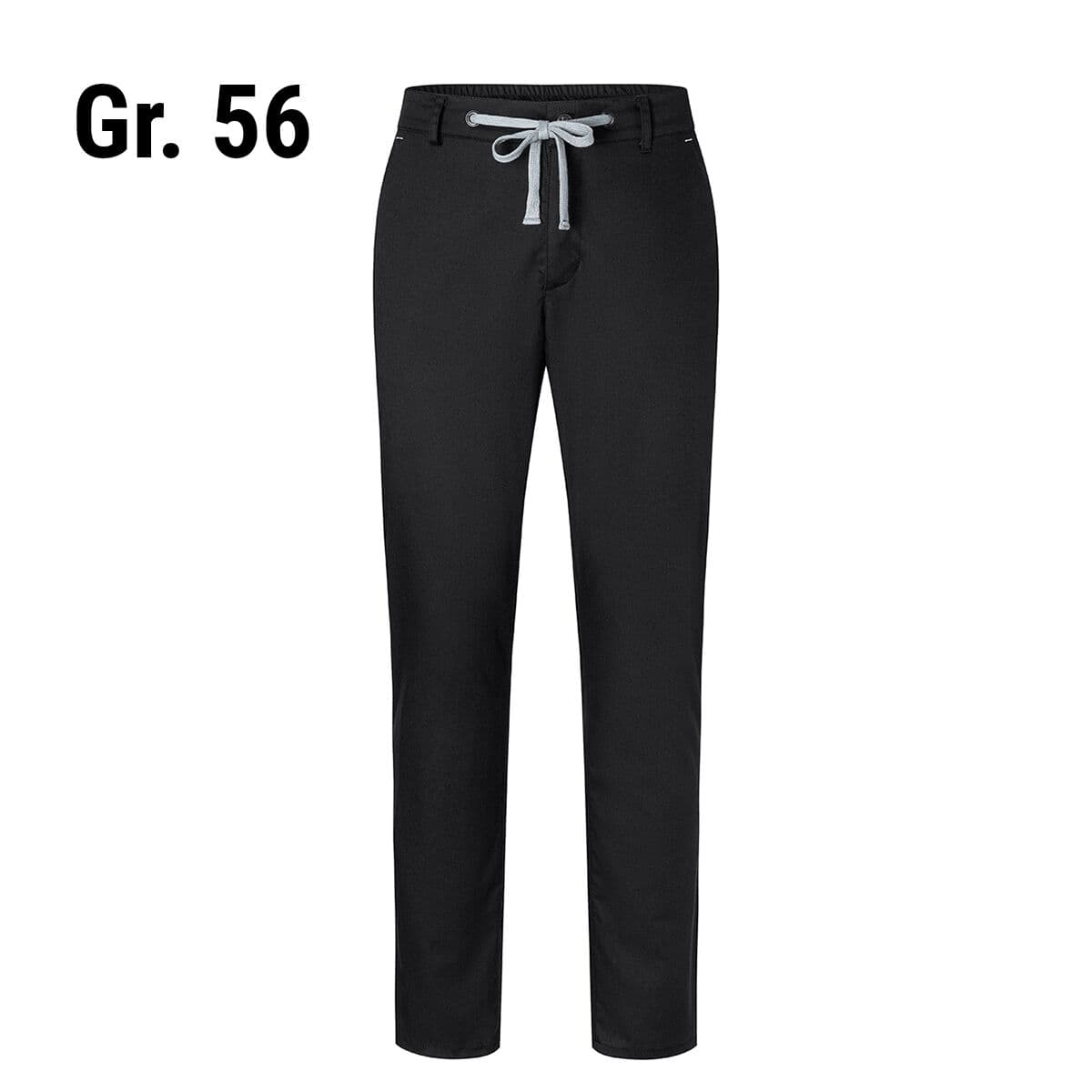 (6 Stück) KARLOWSKY | Herren Chinohose Modern-Stretch - Schwarz - Größe: 56