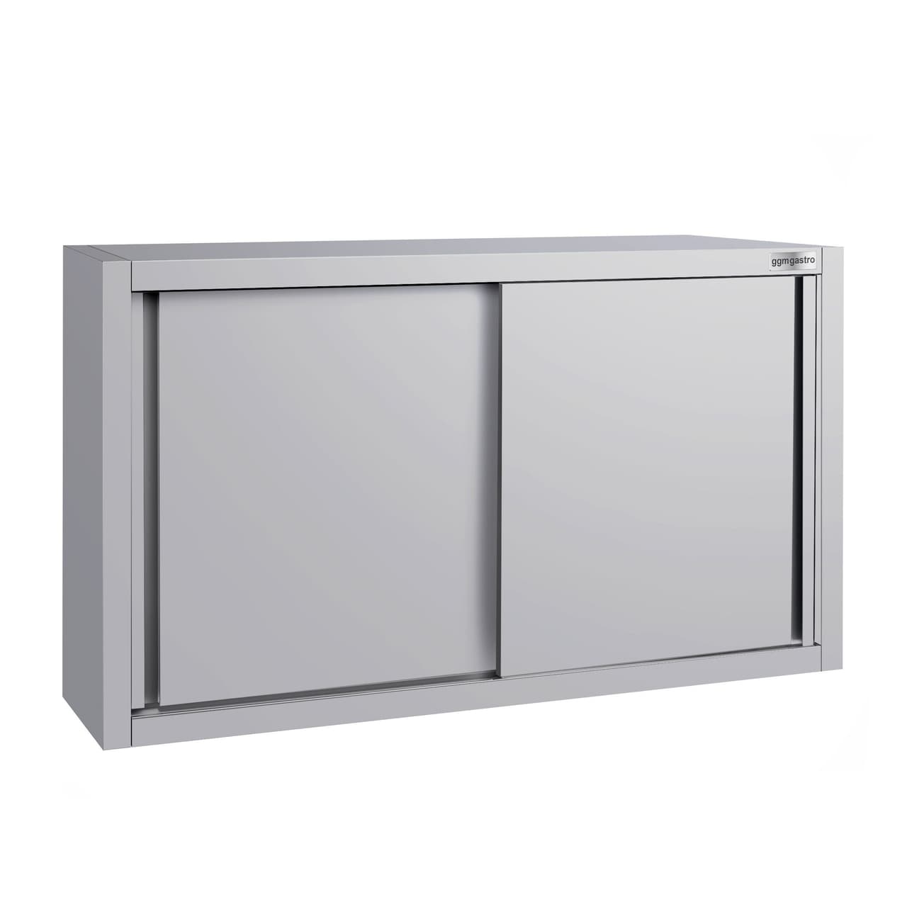 Edelstahl Wandhängeschrank ECO - 1000x400mm - mit Schiebetür - 650mm hoch