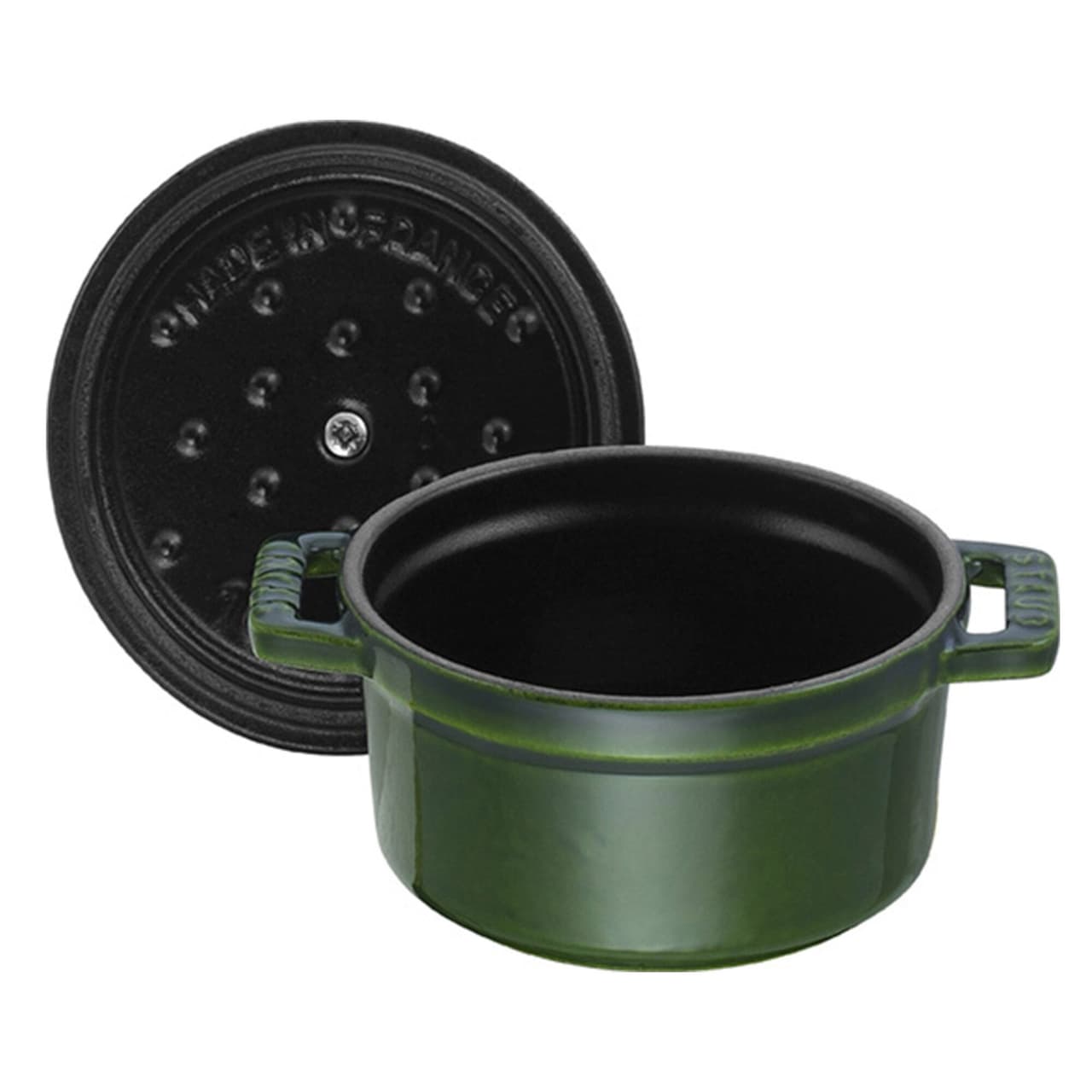 STAUB | LA COCOTTE - Mini Cocotte - Ø 100mm - Gusseisen - Basilikum-Grün