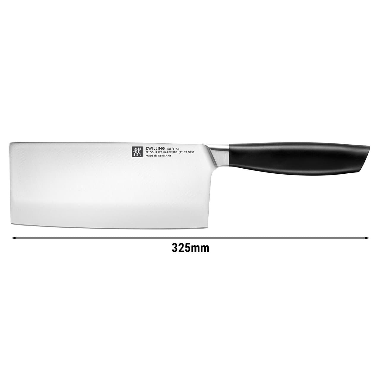 ZWILLING | ALL * STAR - Chinesisches Kochmesser - Klinge: 180mm - Silber