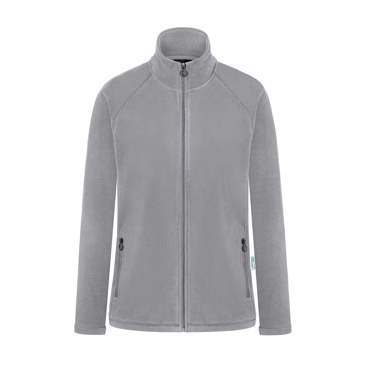 KARLOWSKY | Damen Workwear Fleecejacke Warm-Up - Platingrau - Größe: L