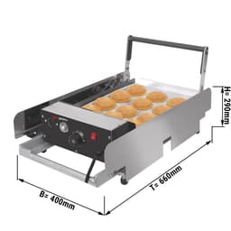 Elektrischer Hamburgerbrötchen Toaster - 2,2 kW