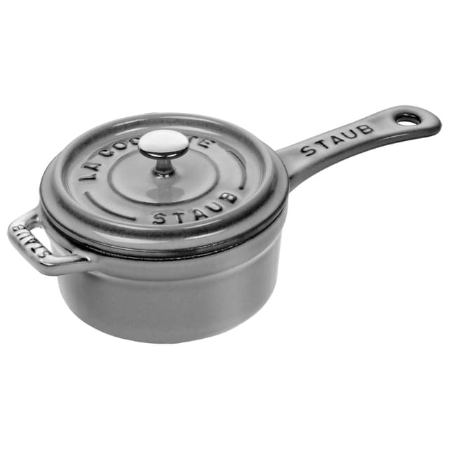 STAUB | SPECIALITIES - Stieltopf - Ø 100mm - Gusseisen - Graphit-Grau