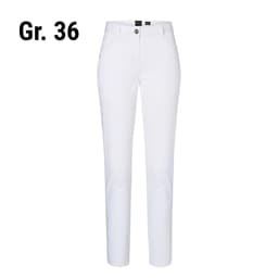 (6 Stück) KARLOWSKY | Damen 5-Pocket-Hose - Weiß - Größe: 36