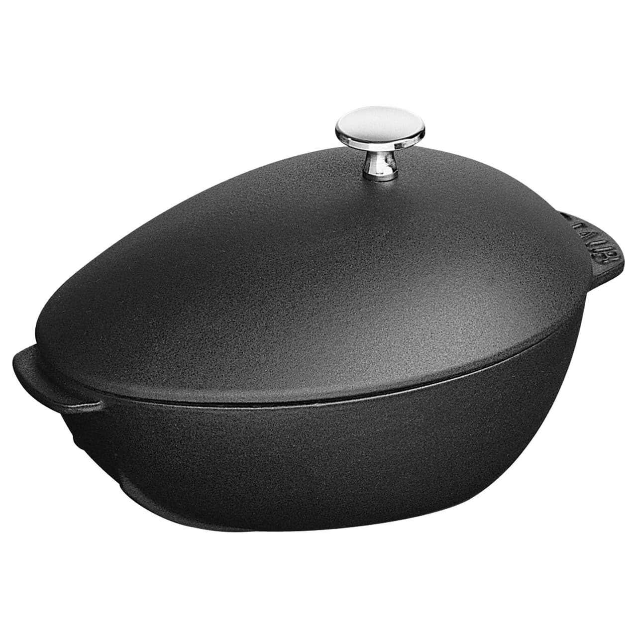 STAUB | SPECIALITIES - Muscheltopf - oval - 250mm - Gusseisen - Schwarz