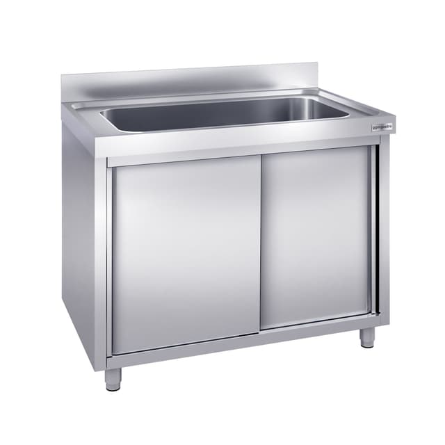 Topfspülschrank - 1200x700mm - mit 1 Becken