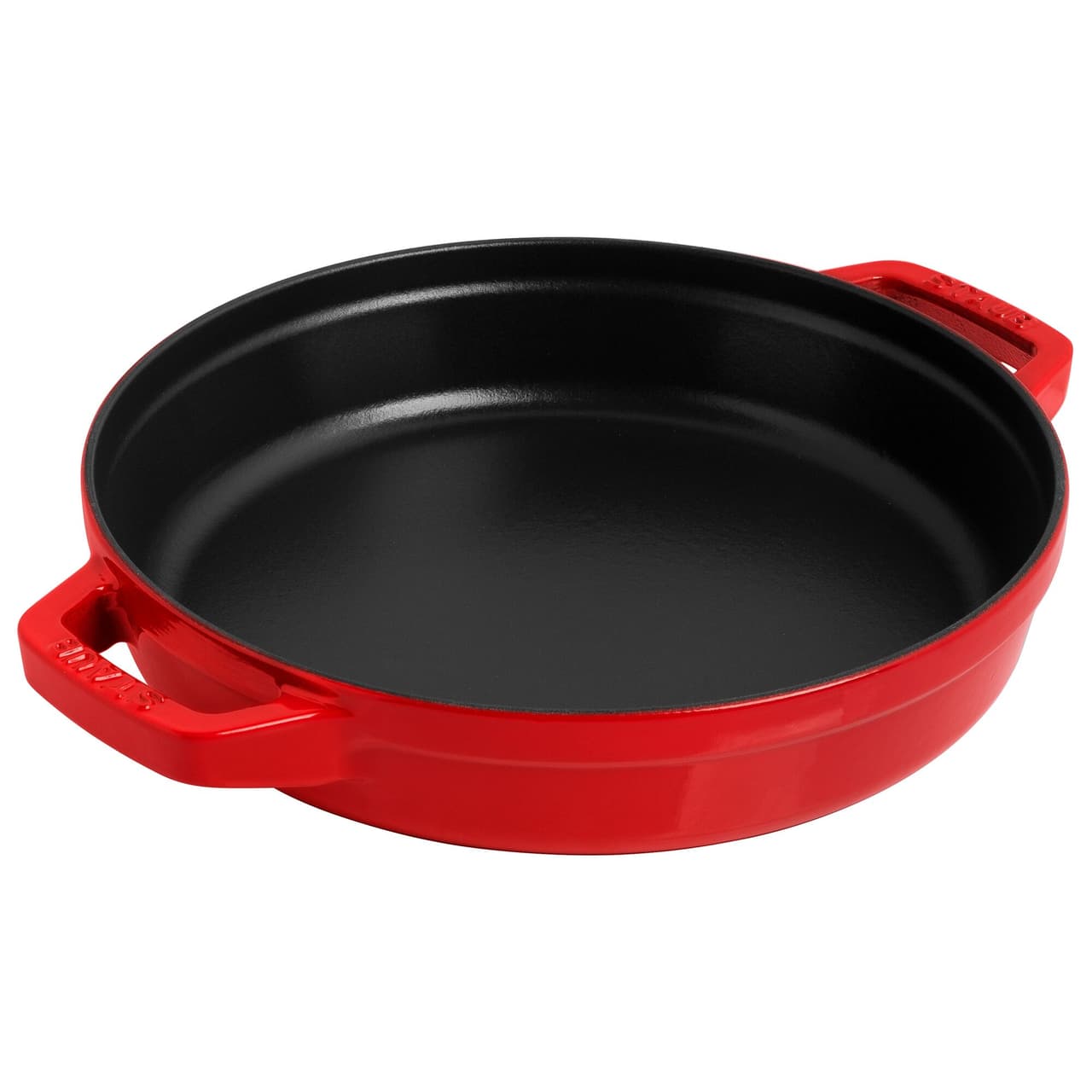 STAUB | STACKABLE SET - Kochtopfset - 2-tlg - Ø 240mm - Gusseisen - Kirsch-Rot