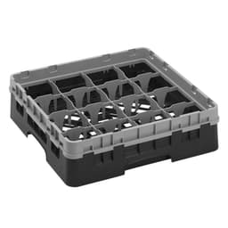 CAMBRO | CAMRACK® - Gläserspülkorb 1/1 - 16 Fächer - mit 1 Extender - 500x500mm - Schwarz