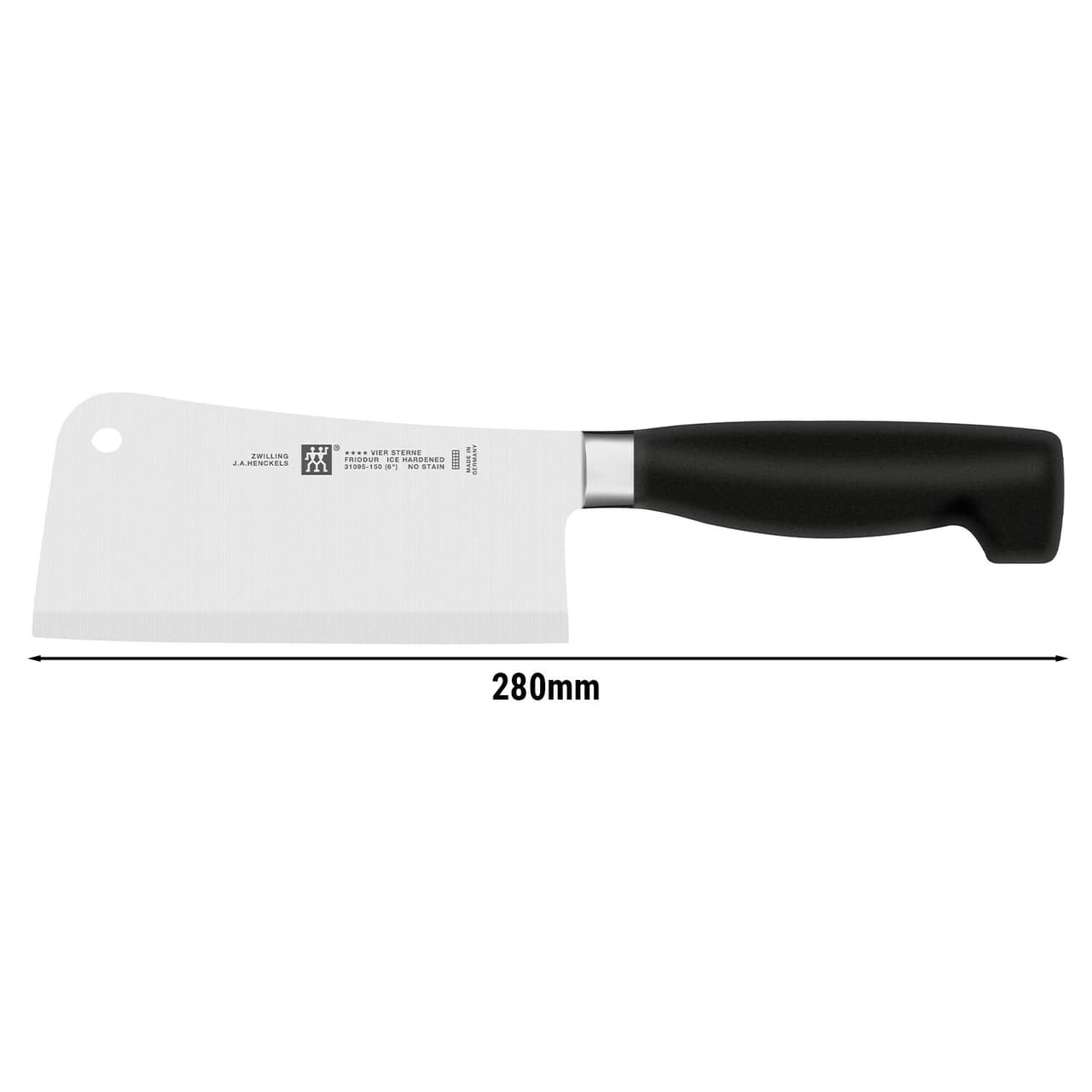 ZWILLING | VIER STERNE - Hackmesser - Klinge: 150mm