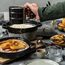 STAUB | STACKABLE SET - Kochtopfset - 3-tlg - Ø 240mm - Gusseisen - Schwarz