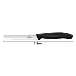 VICTORINOX | SWISS CLASSIC - Tomatenmesser - mit Wellenschliff - Klinge: 115mm