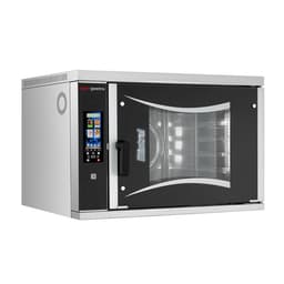 Bäckerei-Elektro-Kombidämpfer - Touch - 6x EN 60x40 - inkl. Untergestell mit Blechhalter & Waschsystem