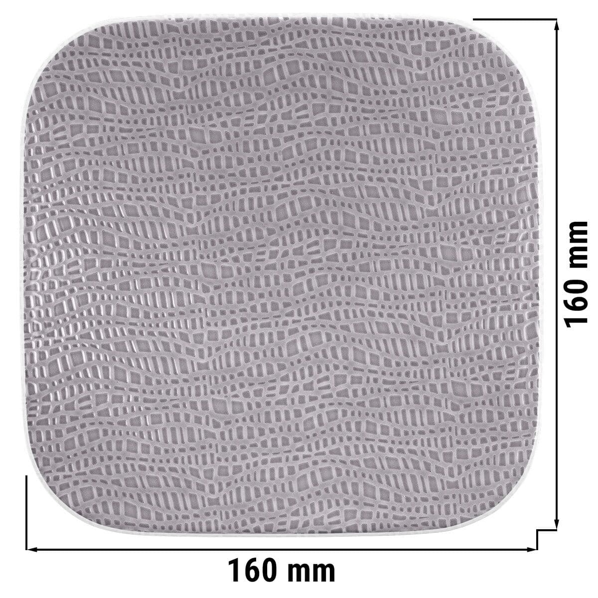 (6 Stück) SELTMANN WEIDEN | Coupteller flach eckig - 165x165mm