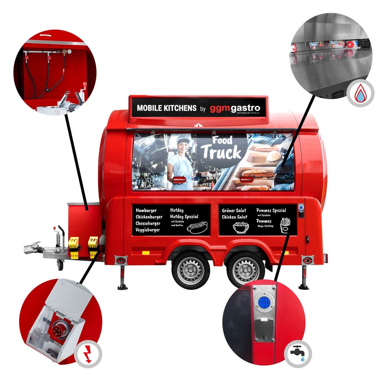 Mobile Kitchen by GGM - Thema: Döner / Grundausstattung