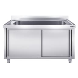 Topfspülschrank - 2000x600mm - mit 1 Becken