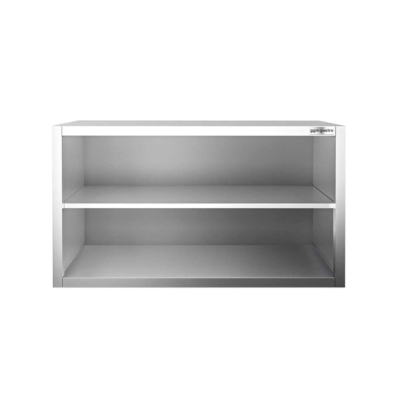 Edelstahl Wandhängeschrank PREMIUM - 1000x400mm - ohne Schiebetür - 650mm hoch