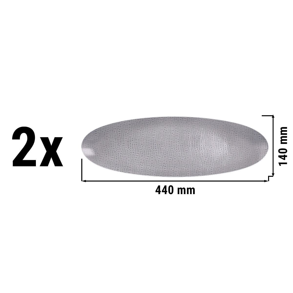 (2 Stück) SELTMANN WEIDEN | Coupplatte - 440x140mm