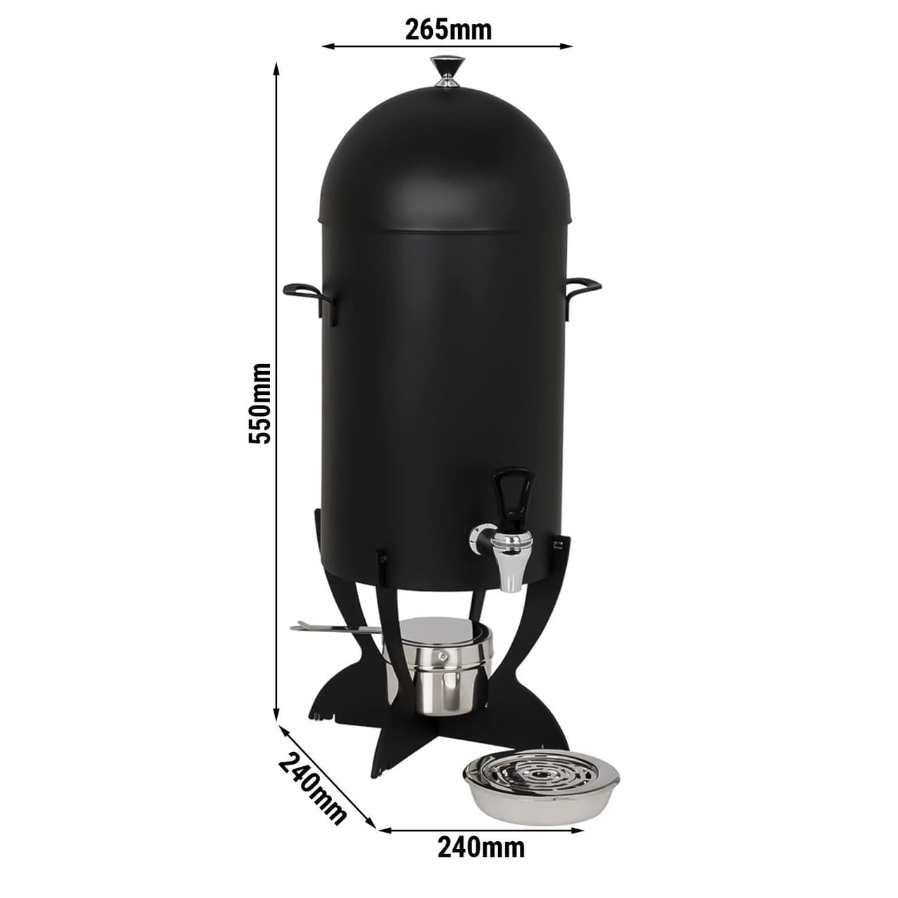 Heißgetränke-Dispenser - Schwarz