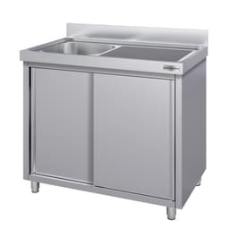 Spülschrank ECO - 1600x600mm - mit 1 Becken links