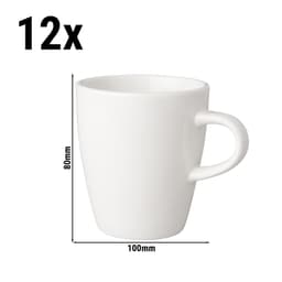 (12 Stück) BUDGETLINE - Kaffeetasse Mammoet Neo - 200ml - Weiß