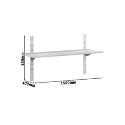 Wandborde ECO - 1500x400mm - mit 1 Etage