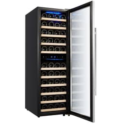 Weinkühlschrank - 2 Klimazonen - 160 Liter - max. 53 Flaschen