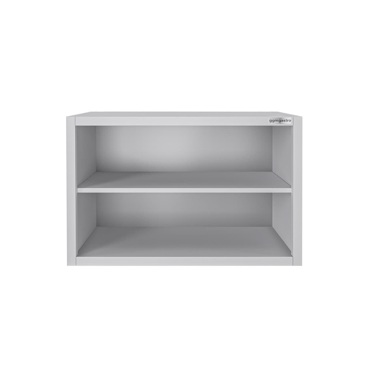 Edelstahl Wandhängeschrank ECO - 800x400mm - ohne Flügeltür - 650mm hoch