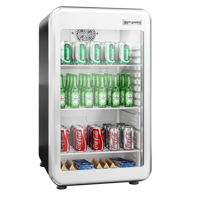 Minibar-Kühlschrank - 500mm - 120 Liter - mit 1 Glastür