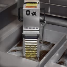 OLIX | L Tragbarer Frittierölfilter - 100 Liter/Minute - für ab 20 Liter Fritteusen