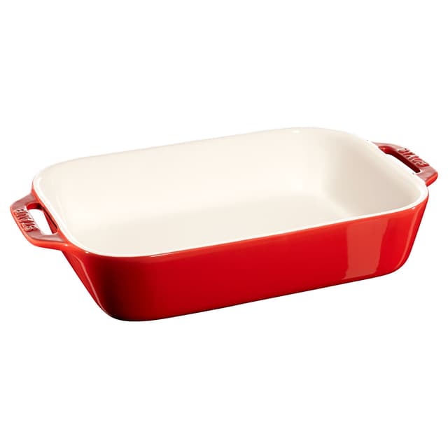 STAUB | CERAMIQUE - Auflaufform - 270x200mm - Keramik - Kirsch-Rot