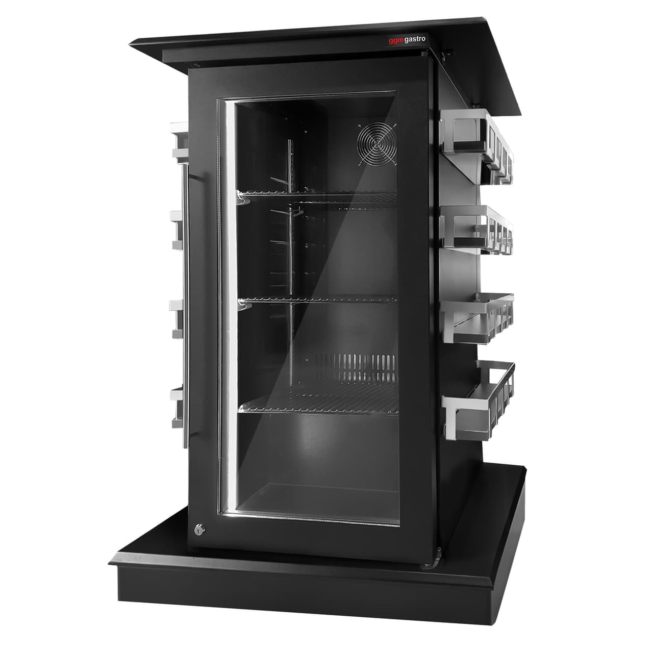 Konferenzkühlschrank - 820mm - 110 Liter - mit 1 Glasflügeltür