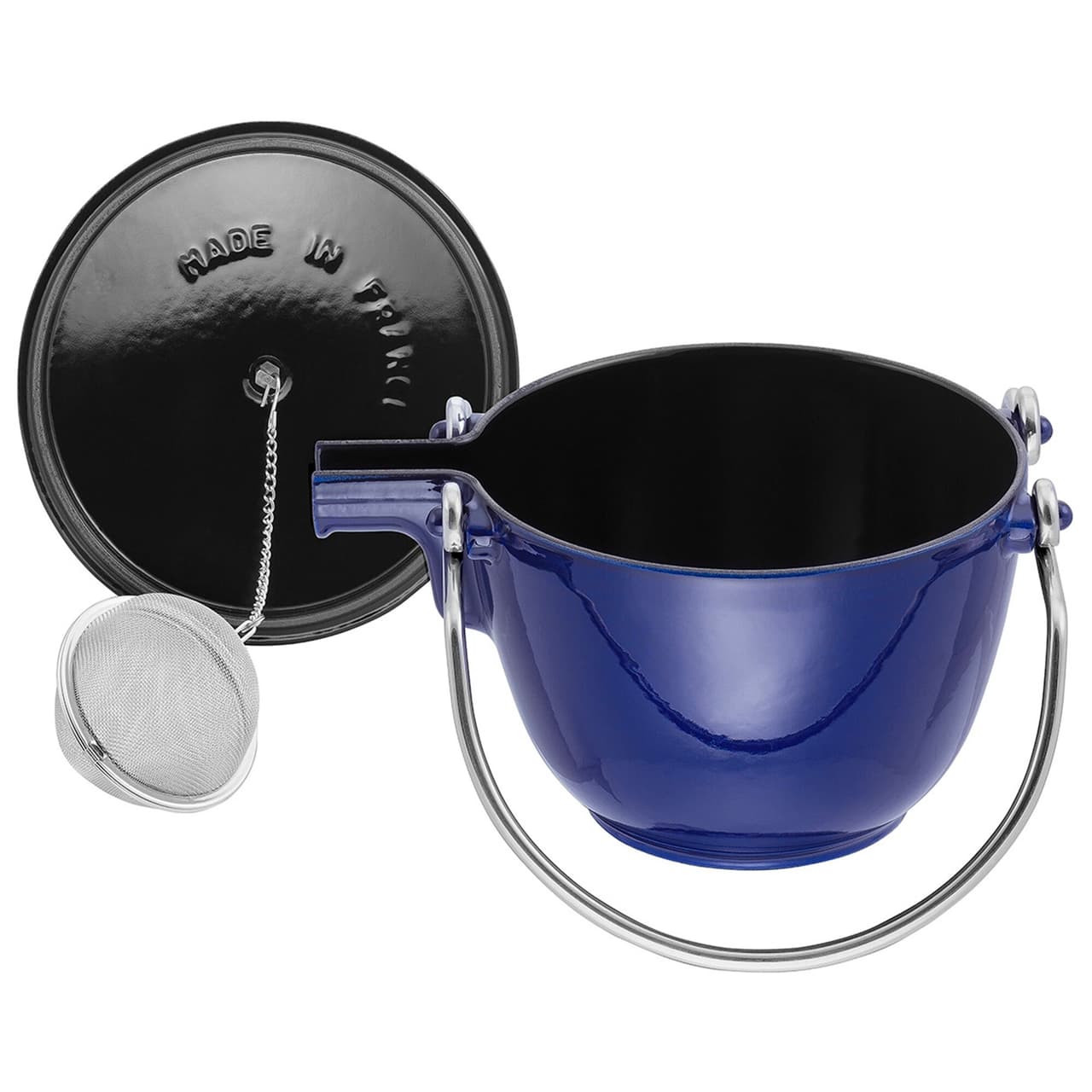 STAUB | SPECIALITIES - Teekanne - 1,1 Liter - Gusseisen - Dunkelblau