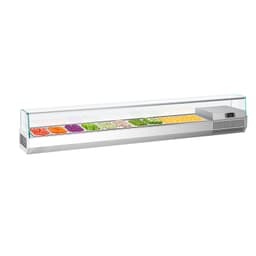 Kühlaufsatzvitrine Premium PLUS - 2300x353mm - 11x GN 1/4