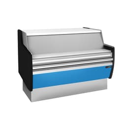 Kassentisch - 1310mm - Frontblende Hellblau