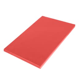 Schneidebrett - 250x400mm - Dicke 20mm - Rot