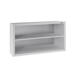 Edelstahl Wandhängeschrank ECO - 1000x400mm - ohne Schiebetür - 650mm hoch