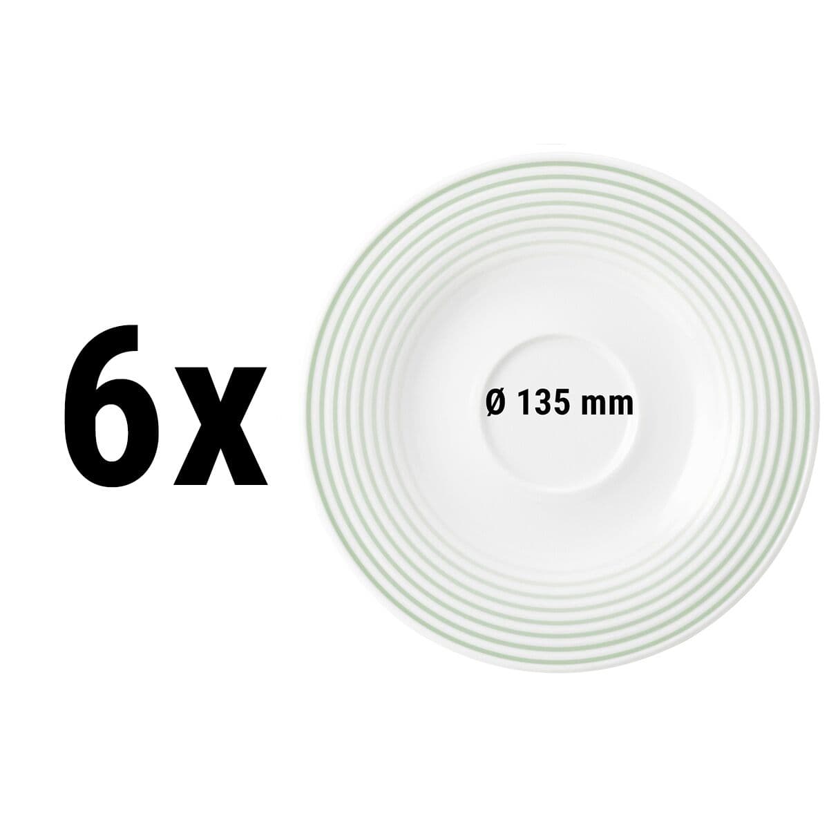 (6 Stück) SELTMANN WEIDEN | Untertasse - Ø 135mm