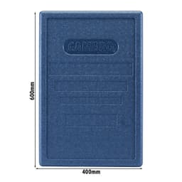 CAMBRO | CAM GOBOX® - DECKEL - passend für EPP140, EPP160, EPP180 & EPP180S - Blau