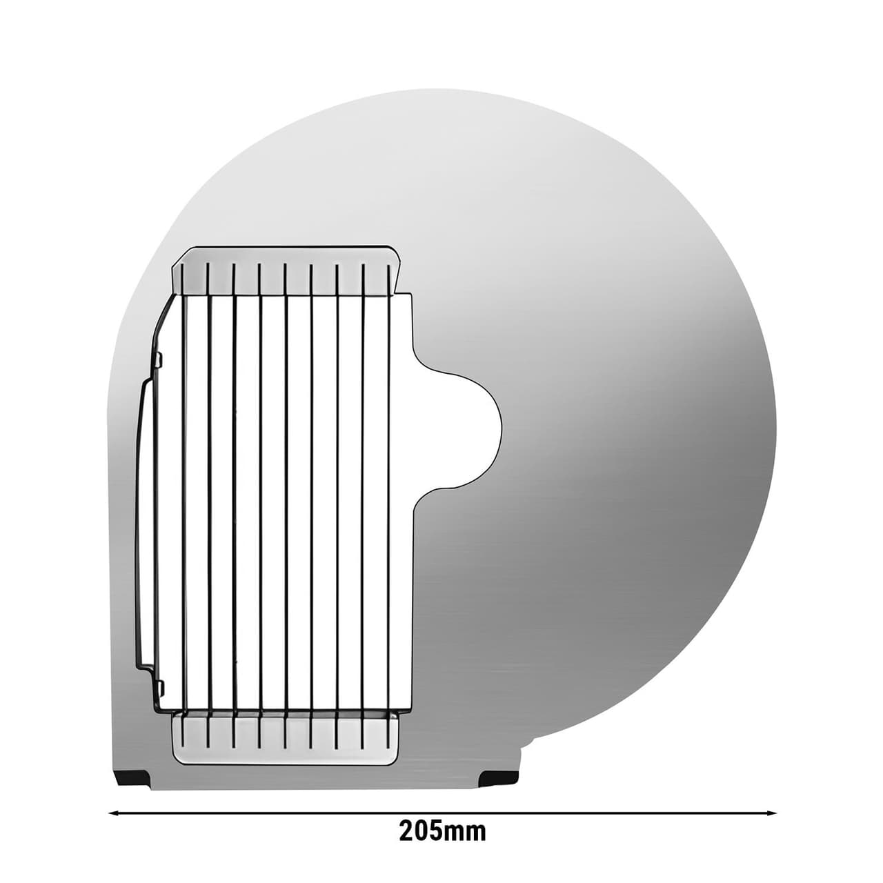 Pommesscheibe - 8mm - für GEH & GEH5