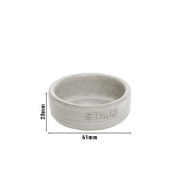 STAUB | DINING LINE - Schüsselset - 4-tlg - Keramik - Weisser Trüffel