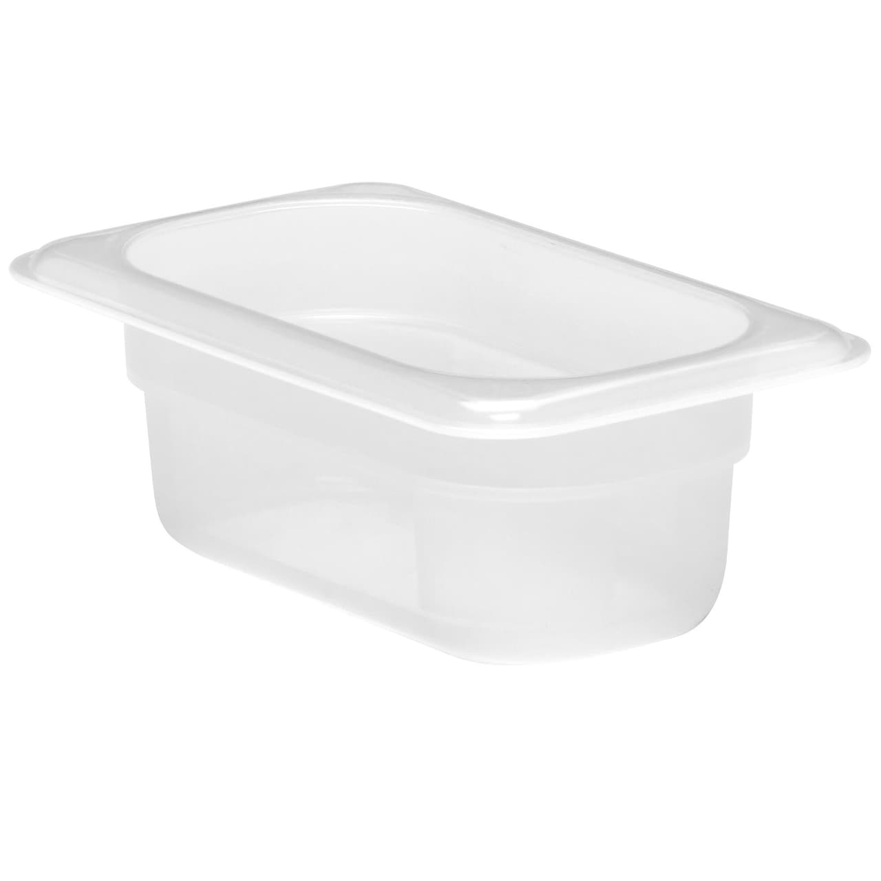 (6 Stück) CAMBRO | CAMWEAR® -  Polypropylen GN 1/9 Behälter - milchig - Tiefe: 65mm