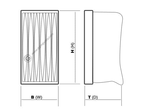 Taschenfilter - 300x600mm