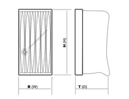 Taschenfilter - 300x600mm