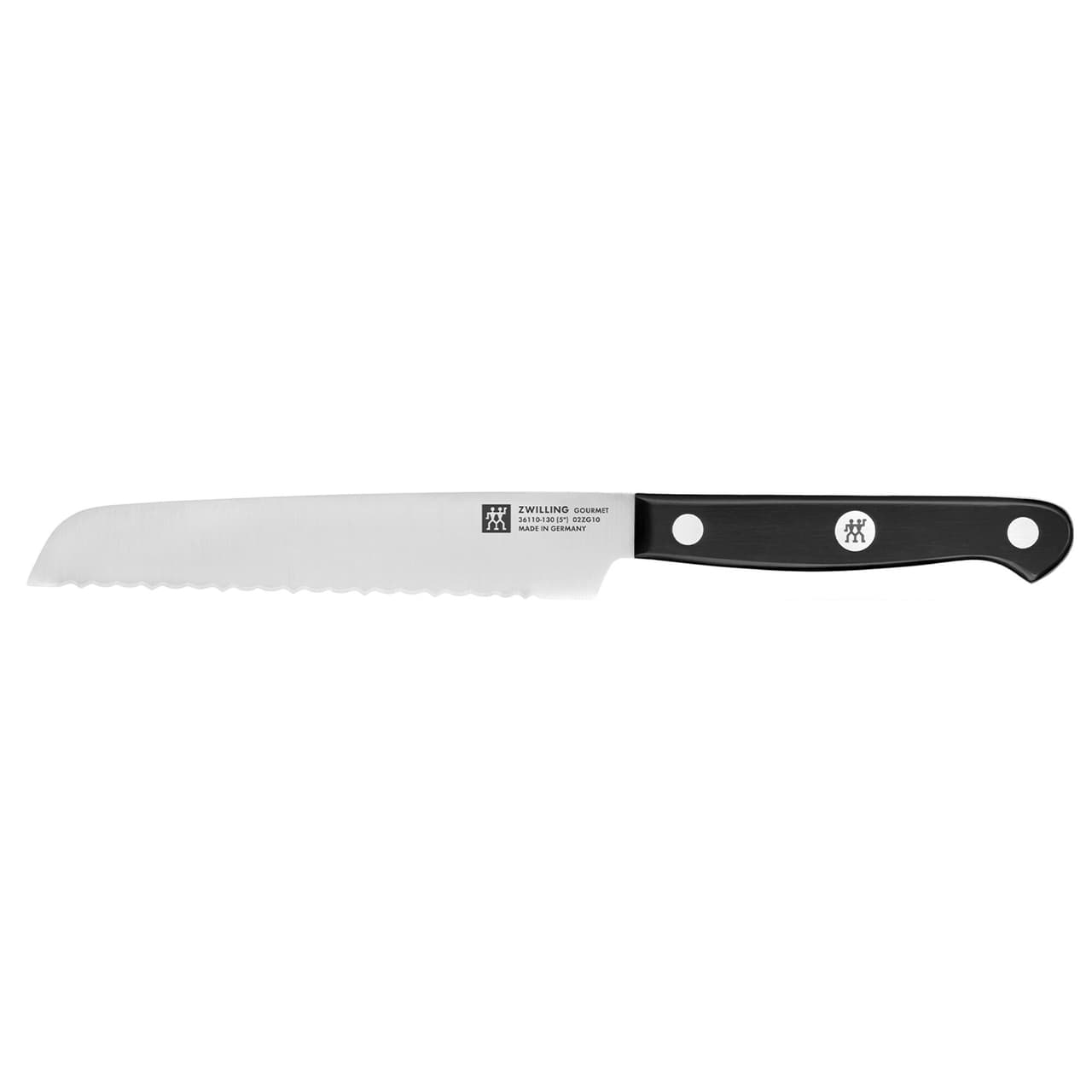 ZWILLING | GOURMET - Universalmesser - mit Wellenschliff - Klinge: 130mm